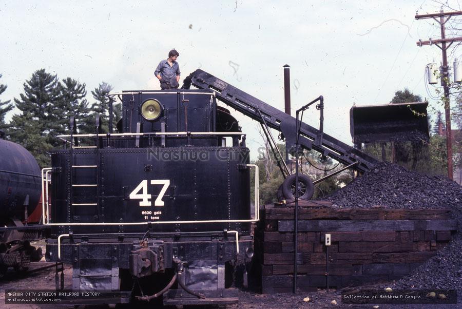 Slide: Conway Scenic Railroad #47 at North Conway